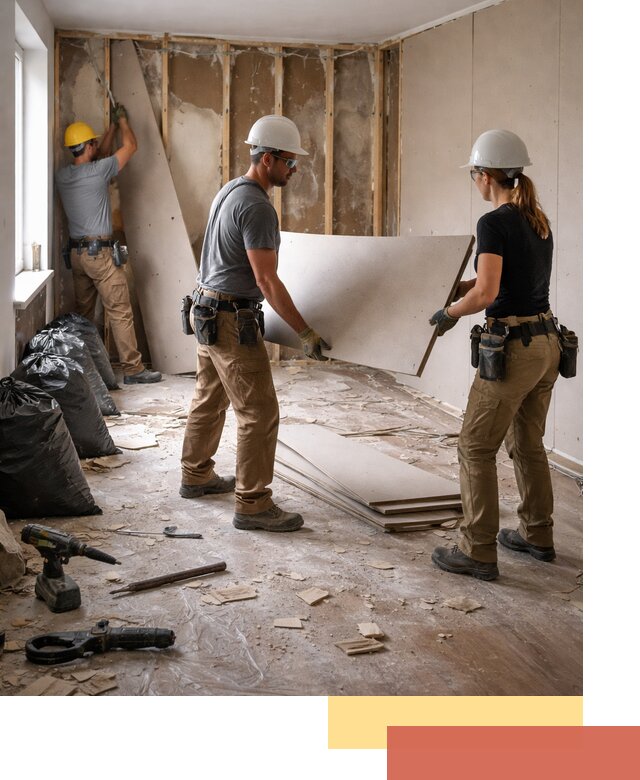 Демонтаж стеновых панелей в Лангепасе быстро и аккуратно