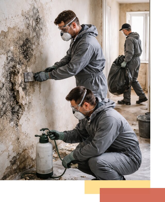 Удаление плесени со стен профессионально в Лангепасе