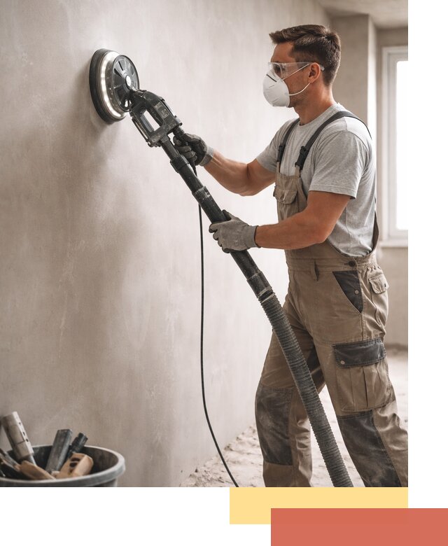 Профессиональная шлифовка стен в Лангепасе быстро и качественно