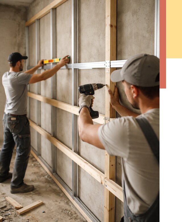 Устройство обрешетки под панели в Лангепасе от 2121 руб. — монтаж под ключ | ОТДЕЛОЧНИК-Лнг