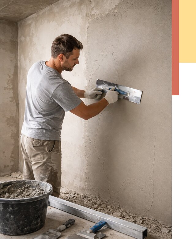 Штукатурка стен без маяков в Лангепасе от 7272 руб/м2 — услуги и цена | ОТДЕЛОЧНИК-Лнг