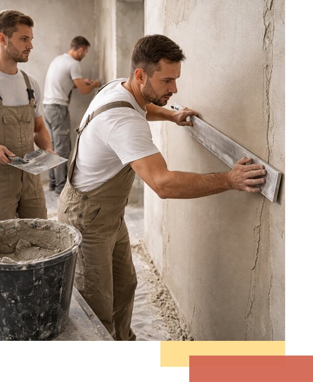 Штукатурка стен без маяков в Лангепасе быстро и качественно