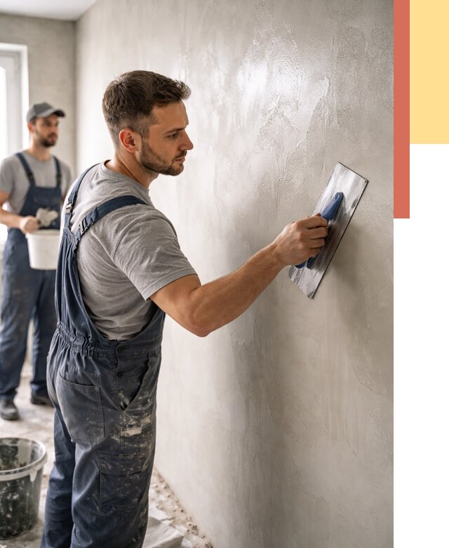 Глянцевание штукатурки стен в Лангепасе от 7575 руб. — услуги и затирка | ОТДЕЛОЧНИК-Лнг