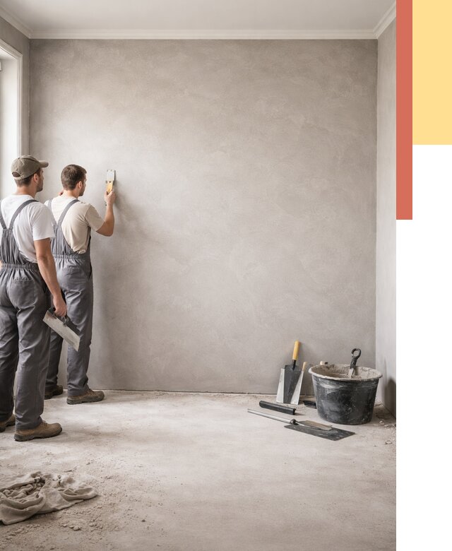 Микробетон на стены в Лангепасе от 1263 руб. — нанесение и отделка | ОТДЕЛОЧНИК-Лнг