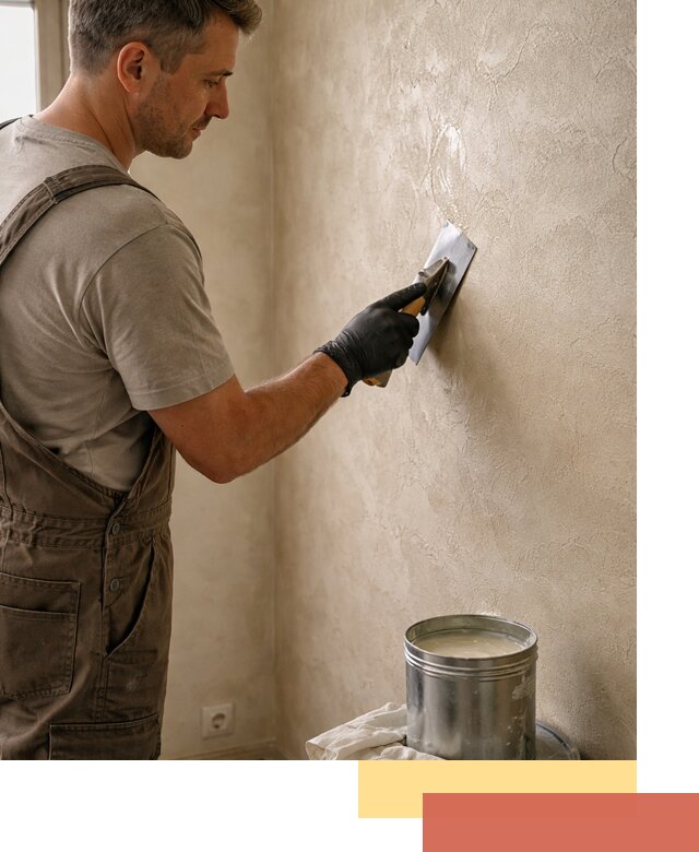 Нанесение воска на штукатурку в Лангепасе для защиты и блеска