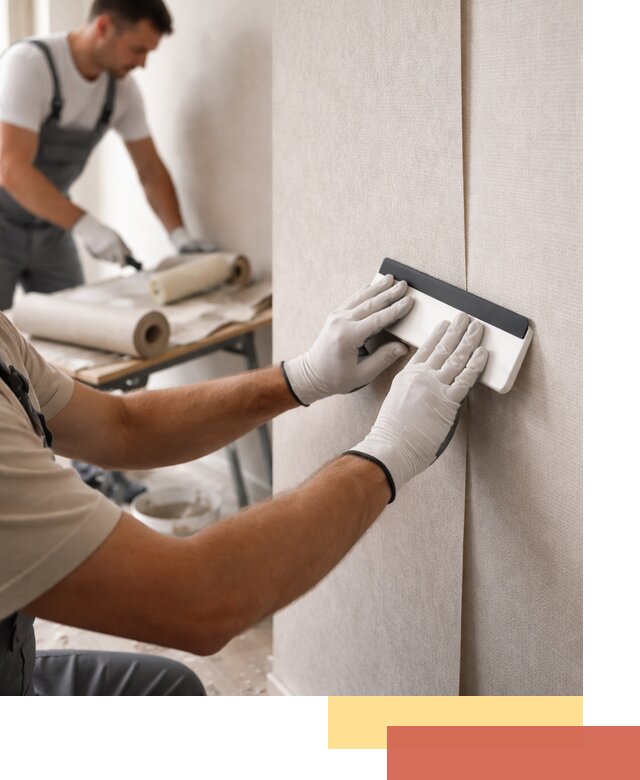 Поклейка обоев под покраску в Лангепасе профессионально и быстро