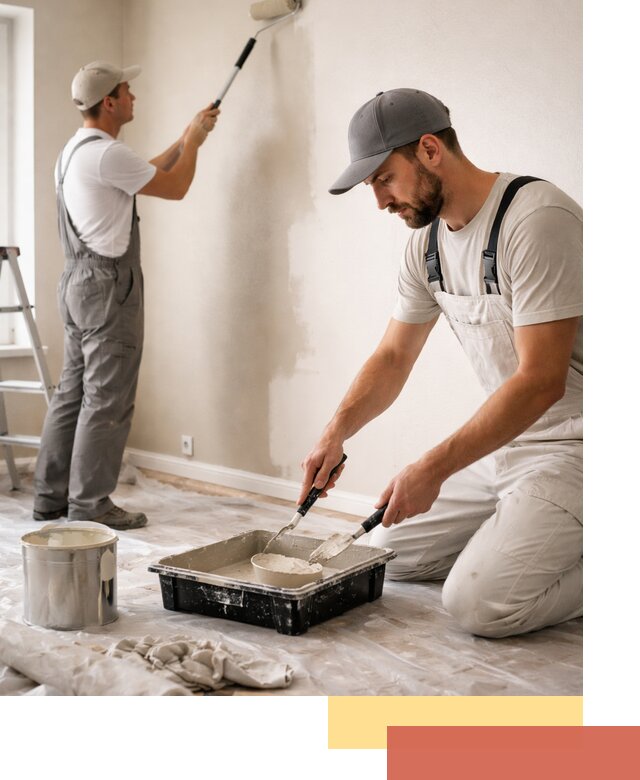 Покраска стен в квартире в Лангепасе — профессионально и аккуратно