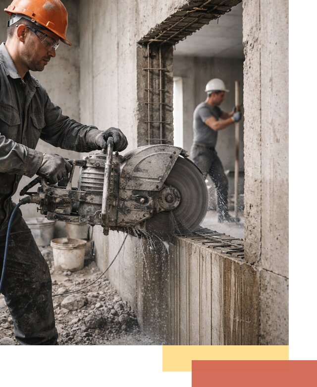 Алмазная резка проемов в Лангепасе быстро и точно