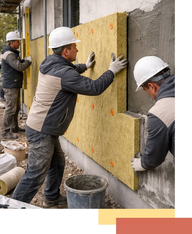 Утепление стен минватой в Лангепасе — тепло и звукоизоляция