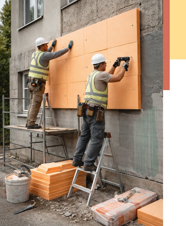 Утепление стен пеноплексом в Лангепасе от 1869 руб./м2 — быстро и недорого | ОТДЕЛОЧНИК-Лнг