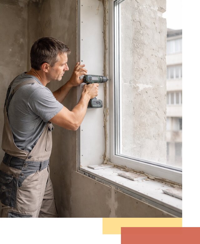 Монтаж гипсокартонных откосов в Лангепасе под ключ