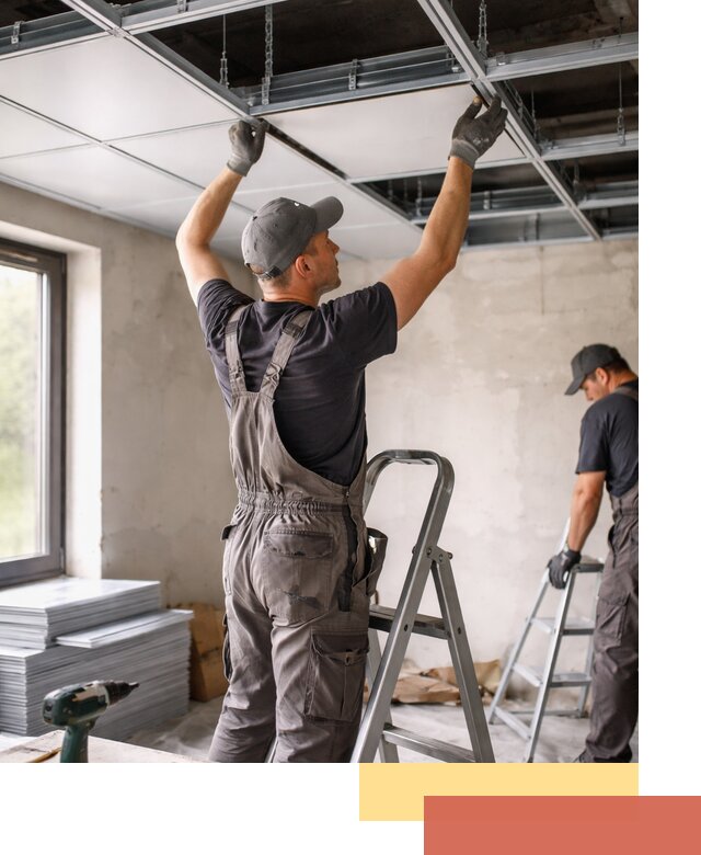 Монтаж кассетного потолка в Лангепасе качественно и быстро