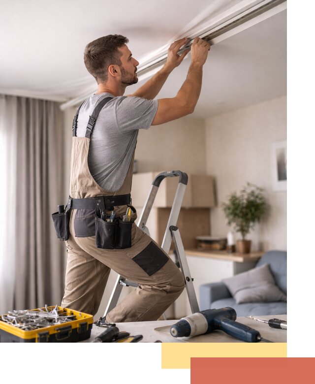 Ремонт натяжных потолков в Лангепасе — качественно и оперативно