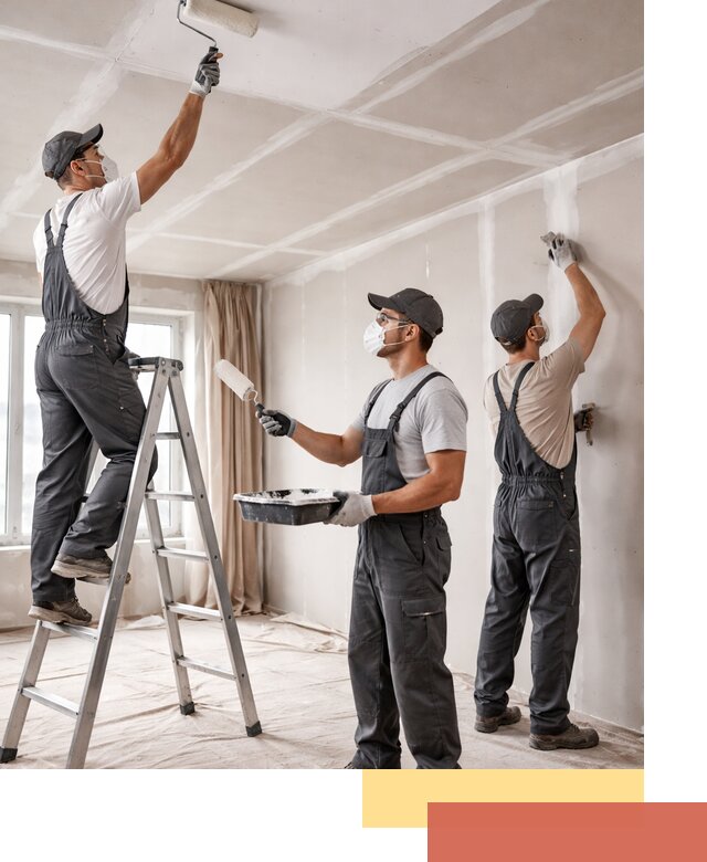 Покраска потолка из гипсокартона в Лангепасе качественно и недорого