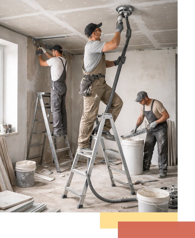 Ремонт потолка из гипсокартона в Лангепасе: быстрый и качественный монтаж