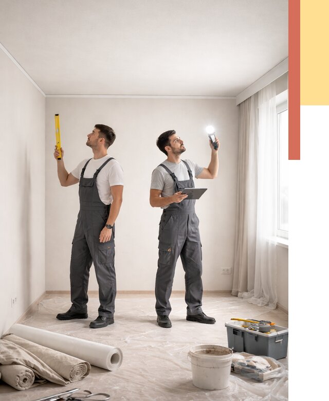 Отделка потолка в Лангепасе недорого от 758 руб/м2 | Услуги ОТДЕЛОЧНИК-Лнг